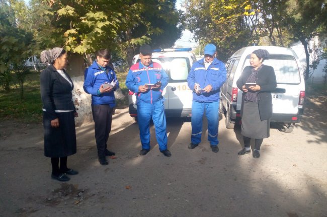 Tuman tibbiyot birlashmasi"ga kitoblar targ`iboti o'tkazildi