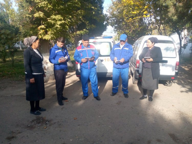 Tuman tibbiyot birlashmasi"ga kitoblar targ`iboti o'tkazildi