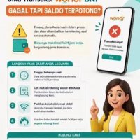 Tarik tunai di ATM BNI uang tidak keluar tapi saldo terpotong? Ini solusinya ya